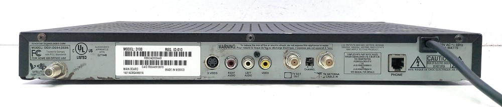 Bell Express 3100 MPEG 2 Standard Satellite Receiver 0795