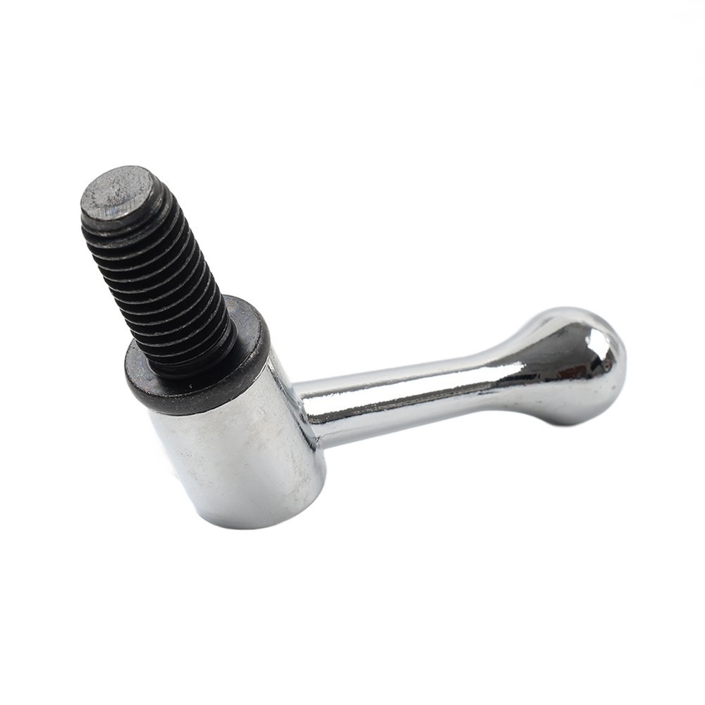 Table Lock Handle M12 Thread Set For Bridgeport Milling Machine 11.8mm Silver