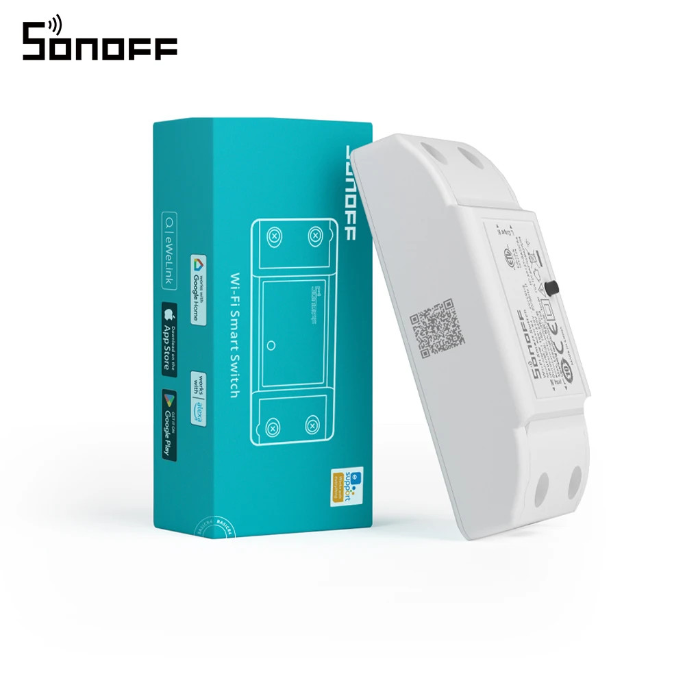 SONOFF BASICR4 DIY Switch WiFi Smart Light Switch ESP32 Chip eWeLink APP Control
