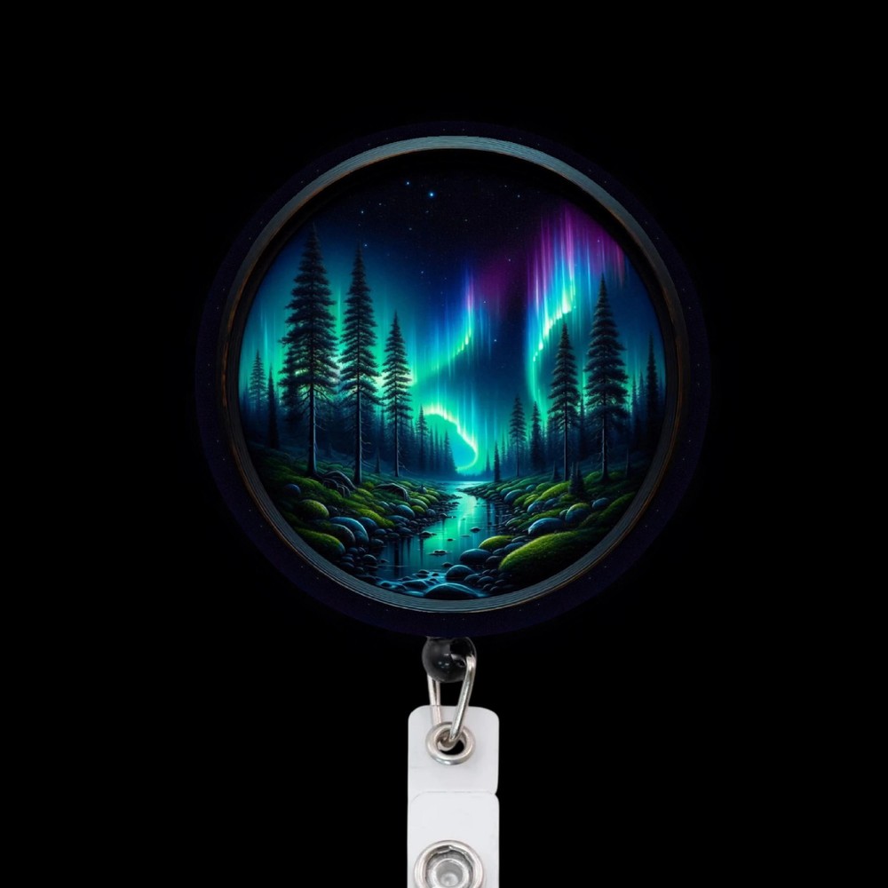 Northern Lights Badge Reel