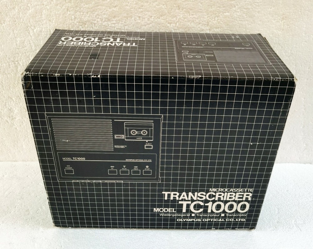Olympus Pearlcorder TC1000 Microcassette Transcriber