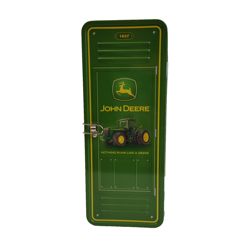 John Deere Metal Tin Locker