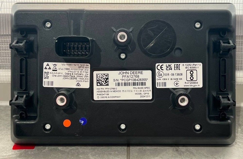 PFA12768 John Deere Display Module Original Pdu Base-spec Gp10