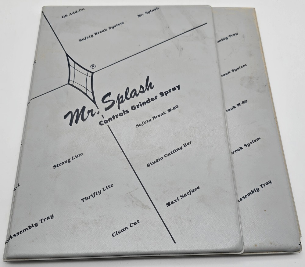 Morton Mr. Splash glass grinder spray guard