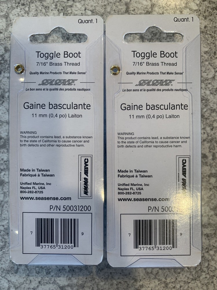 2 Packs Seasense Toggle Boot Covers