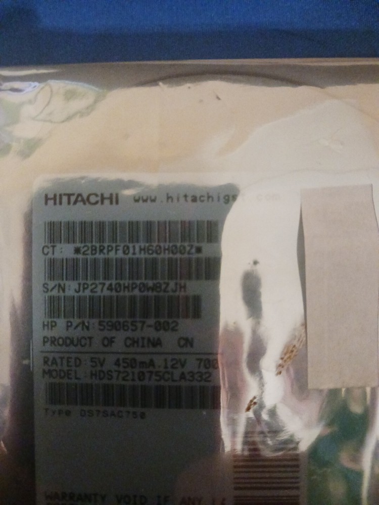 Hitachi Hardrive