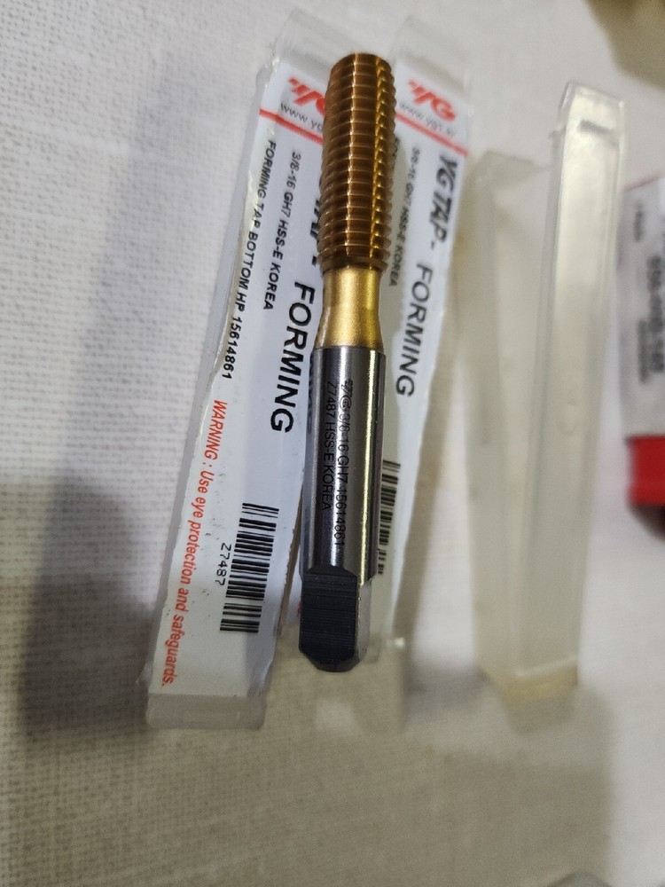 Yg Thread Tap 3/8-16 GH7 HSSE-E