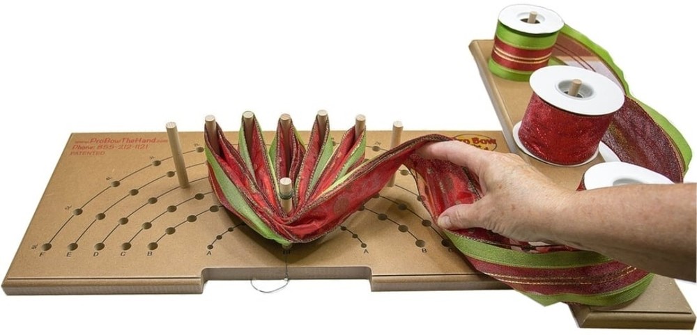 Bow maker tool- Probow The Hand, with fluffing box