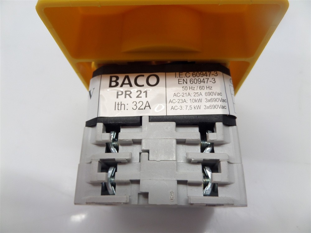 Baco PR21 32A Main Switch