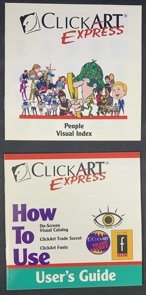 Click Art Express - People (PC, 1996)