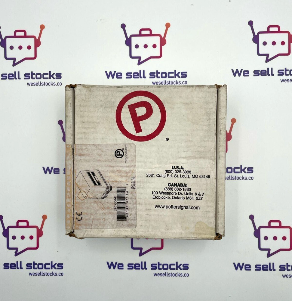 POTTER PS10-1A Pressure Type Waterflow Switch