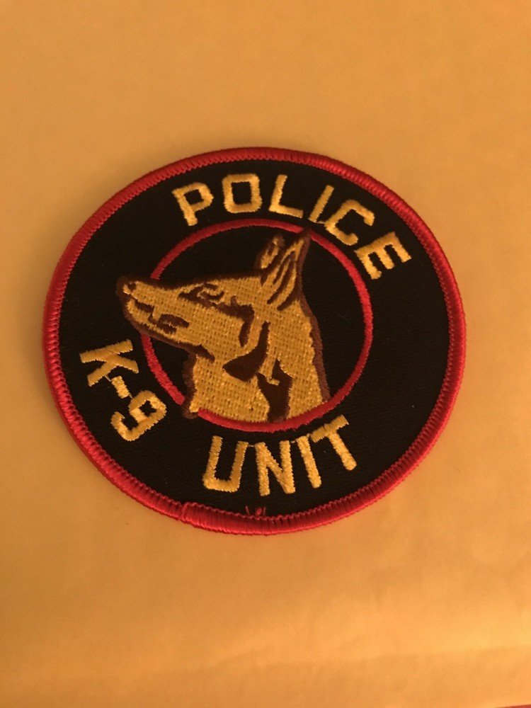 K-9 Unit Patch 3-1/2” Round Nice Patch