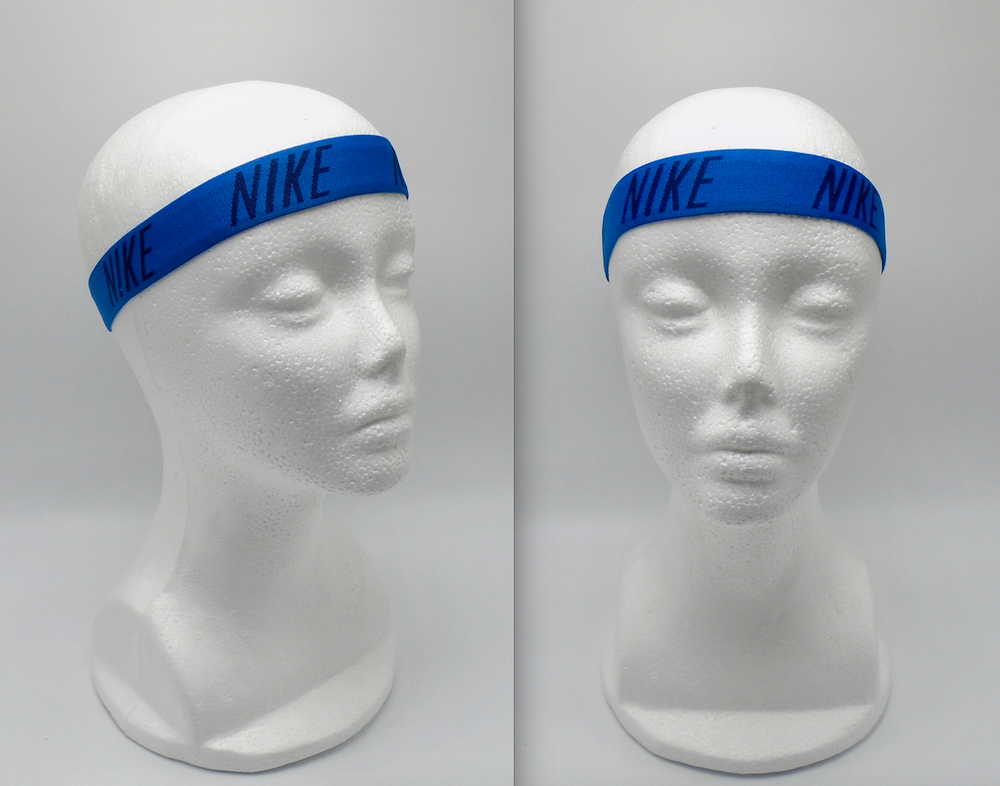 Nike Logo Headband Adult Unisex Blue Jay/Binary Blue