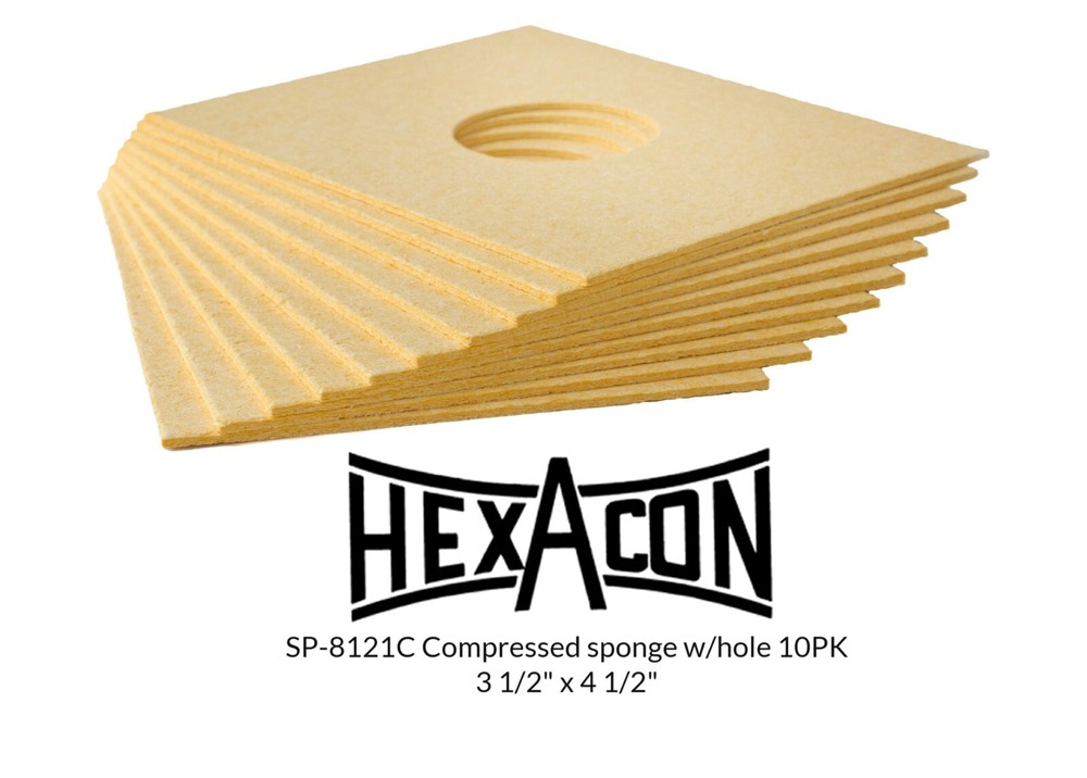 10pk compressed solder sponge SP-8121C