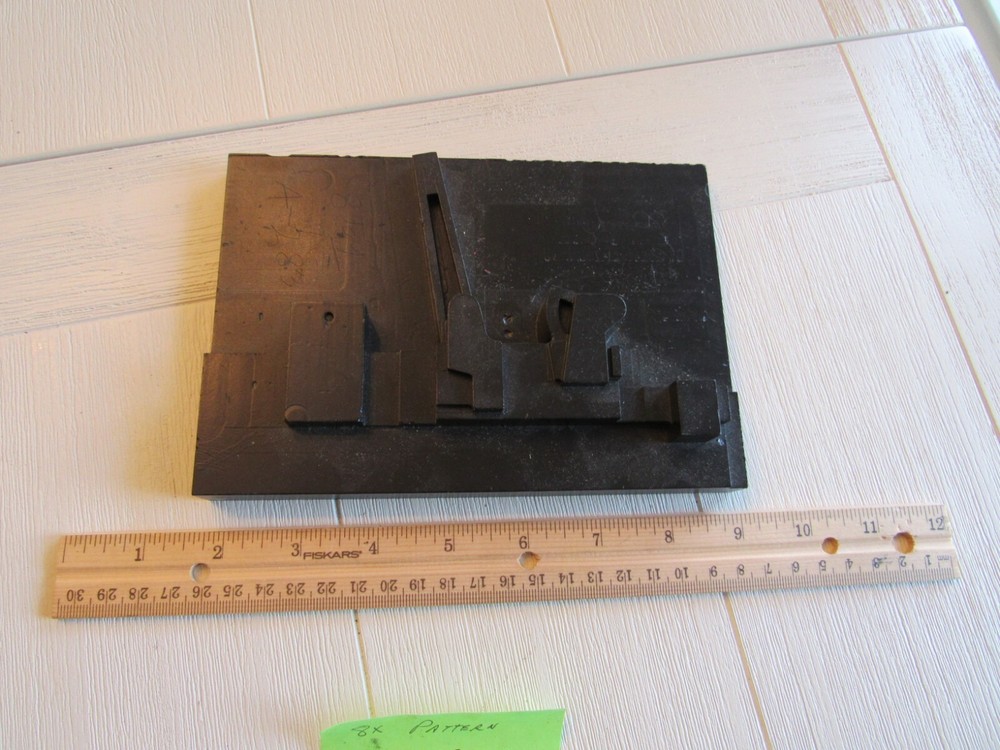 Railroad Railbox Car Door Handle 8X Pattern