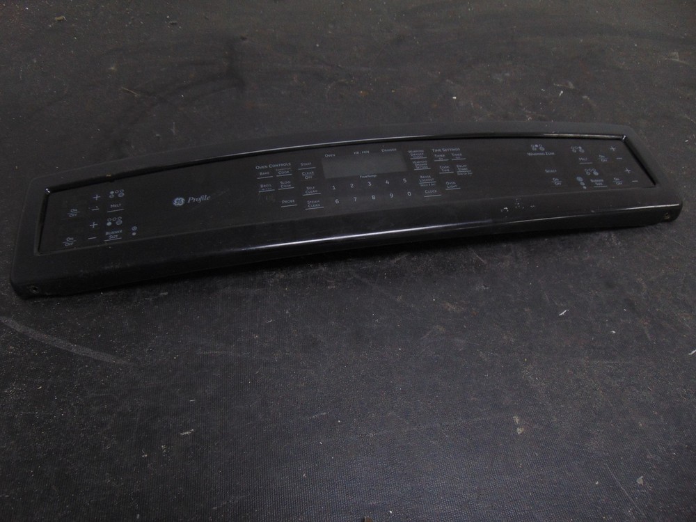 GE Range PB920DT1BB Control Panel Assembly WB27T11390