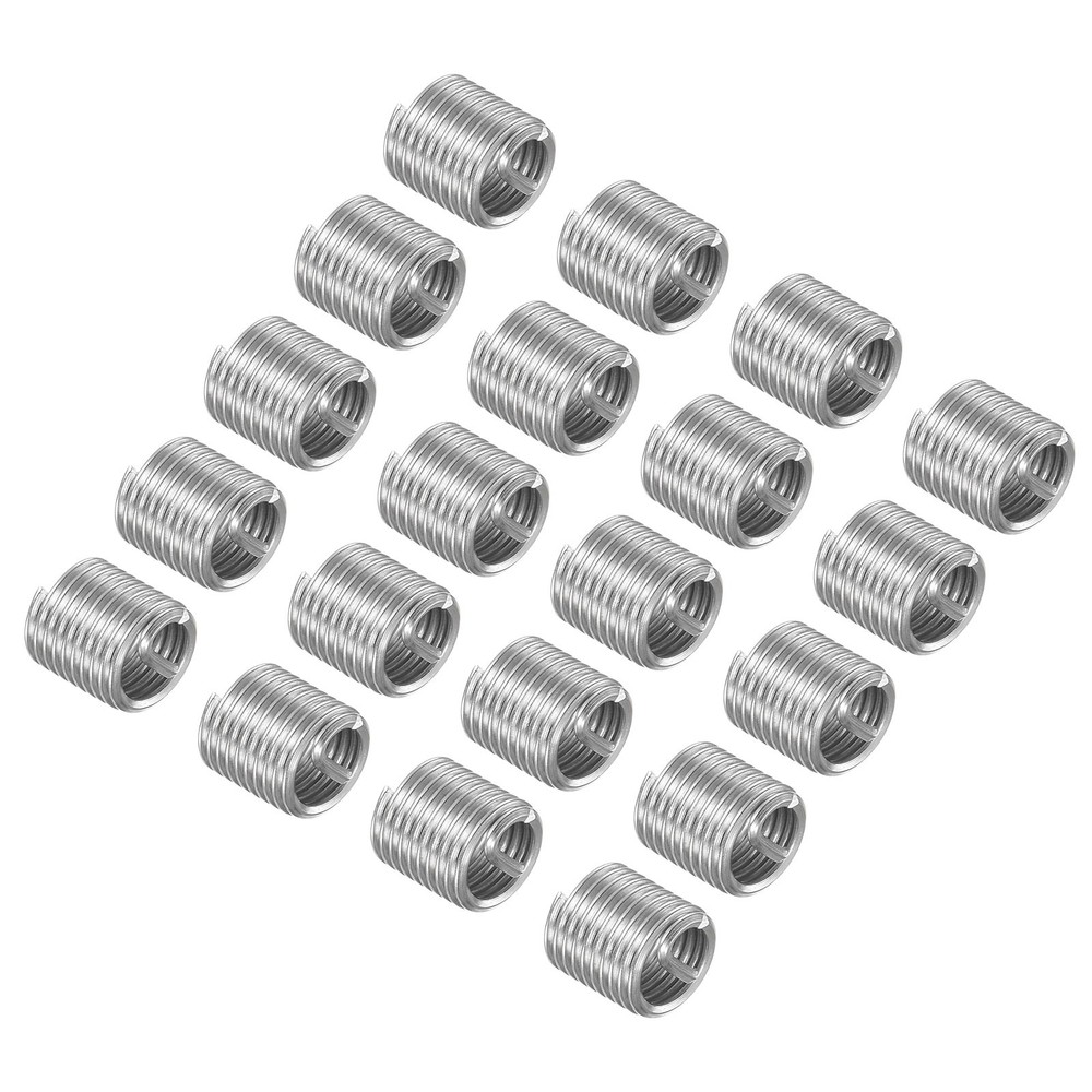 20pcs M5x0.8 2D Wire Thread Repair Insert Helical Type Coiled