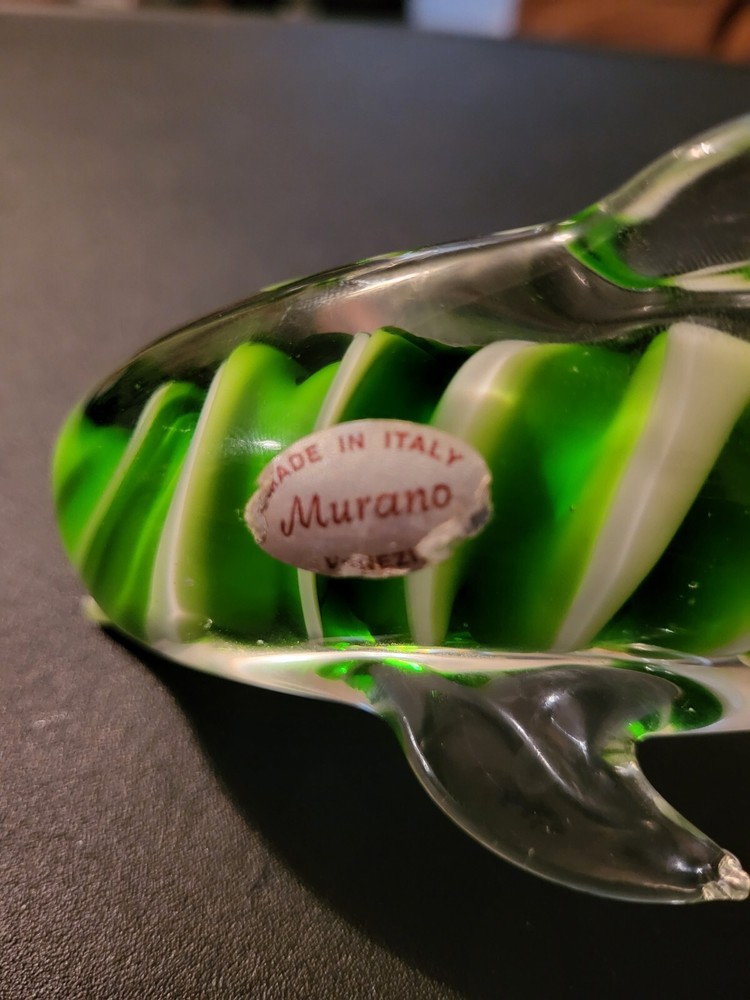murano glass dolphin