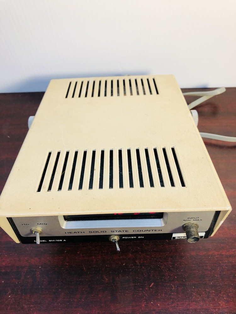 VTG Heath Schlumberger SM-105A Solid State Counter