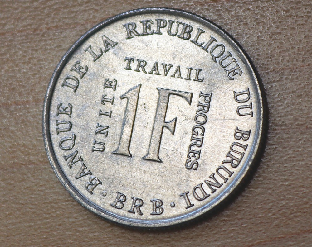 1970 Burundi 1 Franc