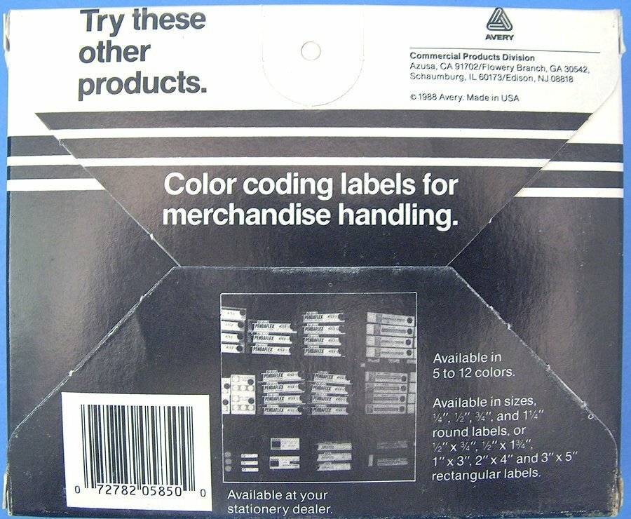 K137A Avery 100 Plastic Poly Packing List Enclosed Pouch Envelope Self-Adhesive