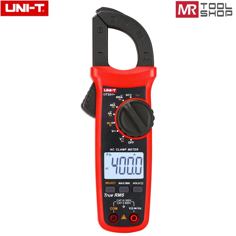 UNI-T True RMS Digital Clamp Meter Auto Range Multimeter AC DC Volt Amp NCV Test