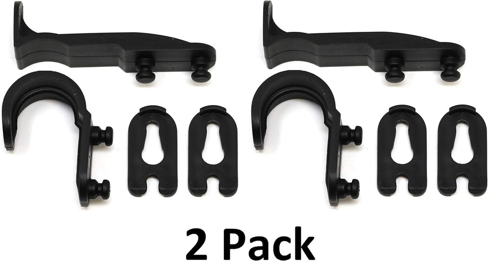 Simple Installation Plastic Latch Repair Kit 2-Pack for Metal Mailbox Security