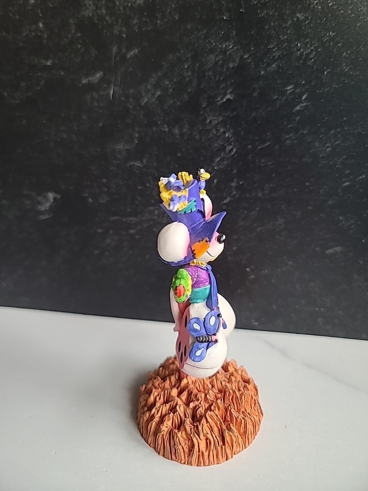 Vintage Scarecrow Mouse Figurine