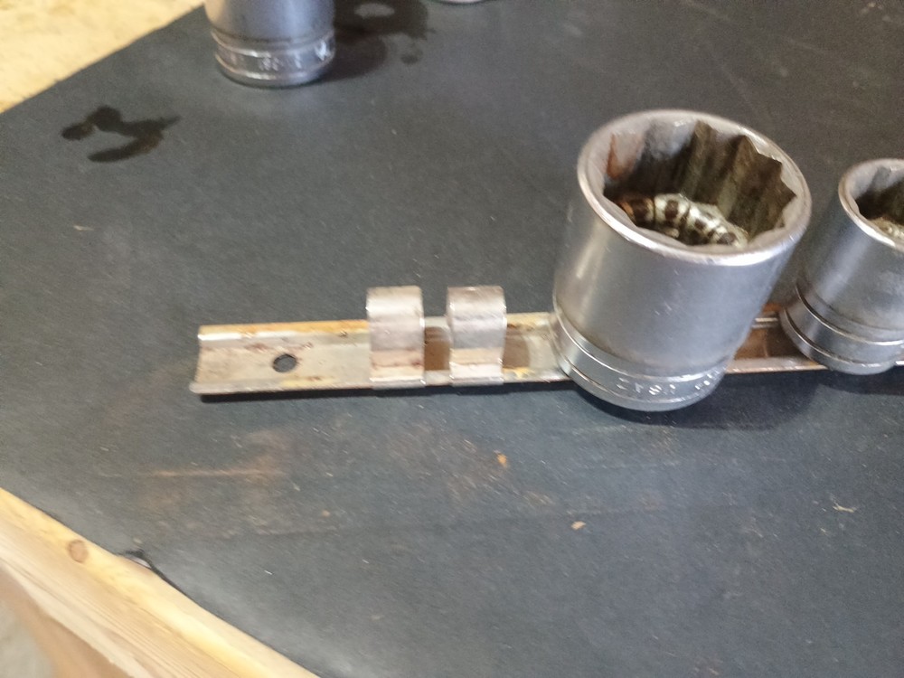 1/2" Drive Socket Carry Rack Rail Set