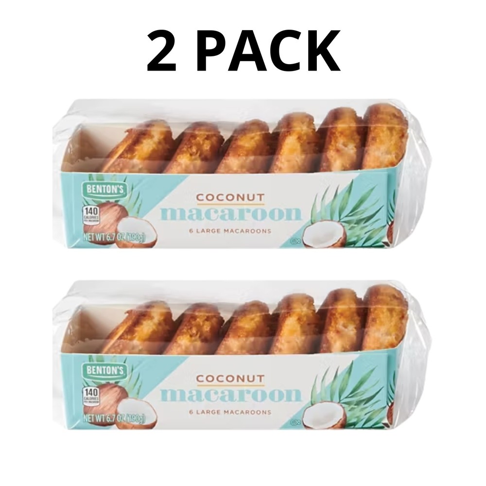 Benton's Coconut Macaroons, 6.7 oz - 2 Packs