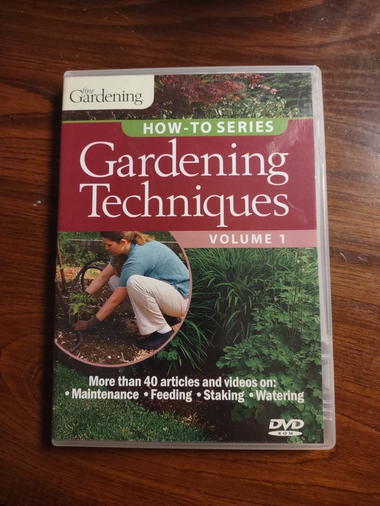 Gardening Techniques Vol. 1 (2008, DVD-ROM)