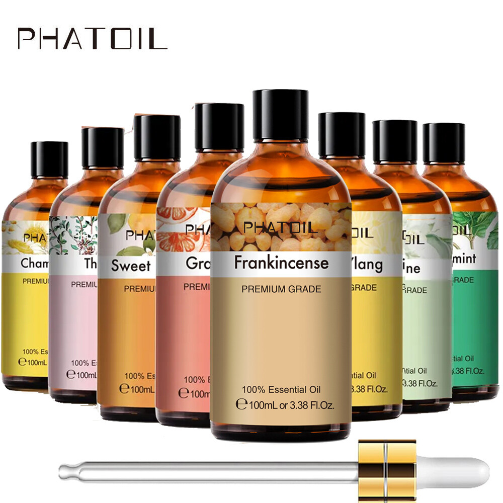 100ML Essential Oil, Pure Aromatherapy Essential Oils for Diffuser, Humidifier