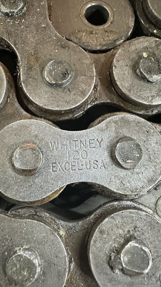 Whitney 120 Double Roller Chain Cottered 43inches