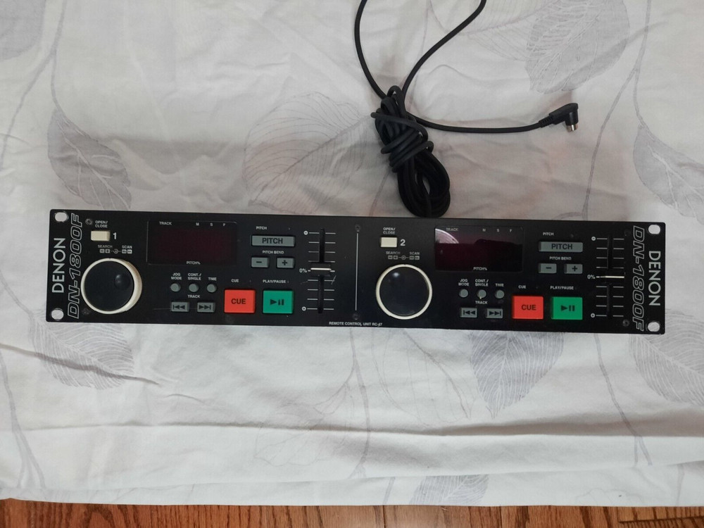 Denon DN1800F Controller BLACK -- TESTED WORKING