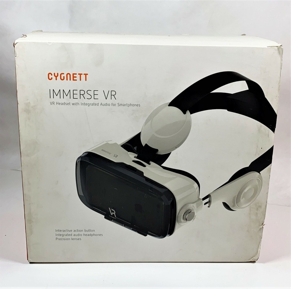 Cygnett CY2059VRHEA Virtual Reality Headset for Android - White