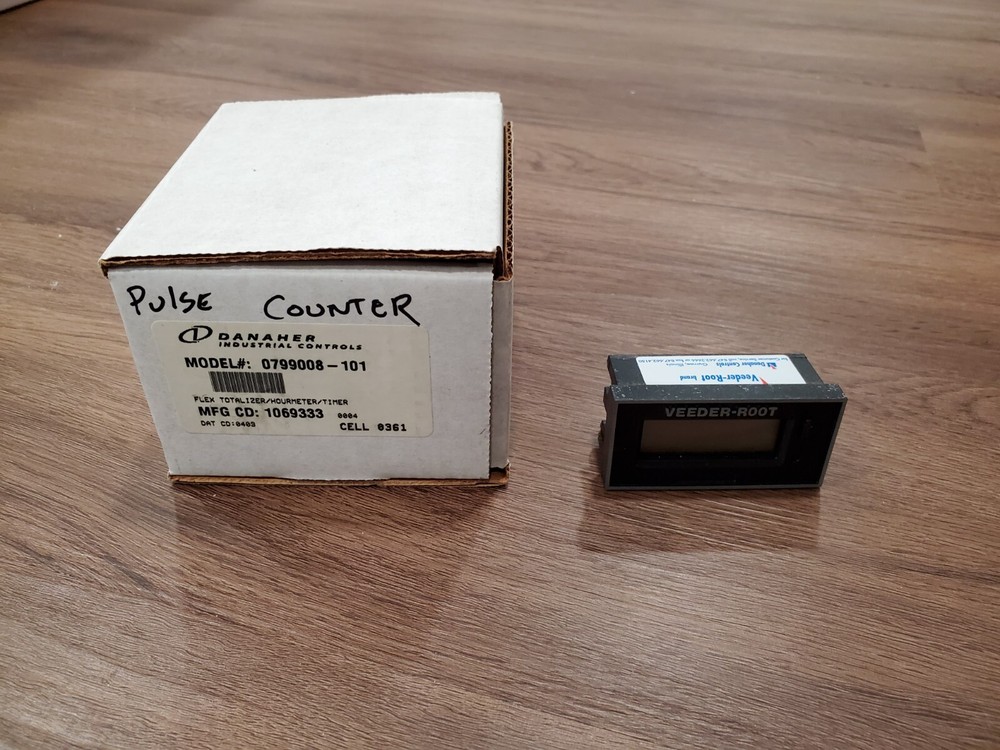 Veeder Root Danaher Controls 0799008-101 Flex Totalizer Hourmeter And Timer