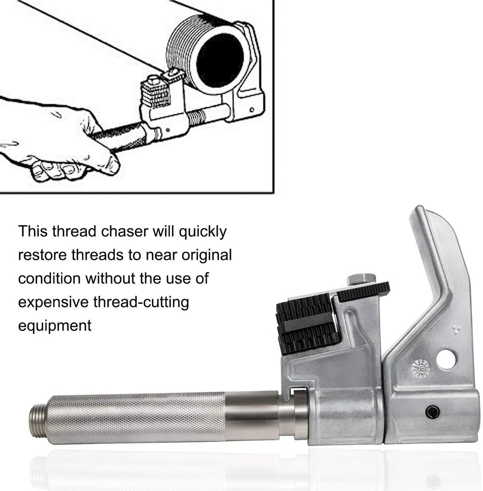 7402 Universal Outside Thread Chaser Thread Repair Tool & For 216884 Die Sets US
