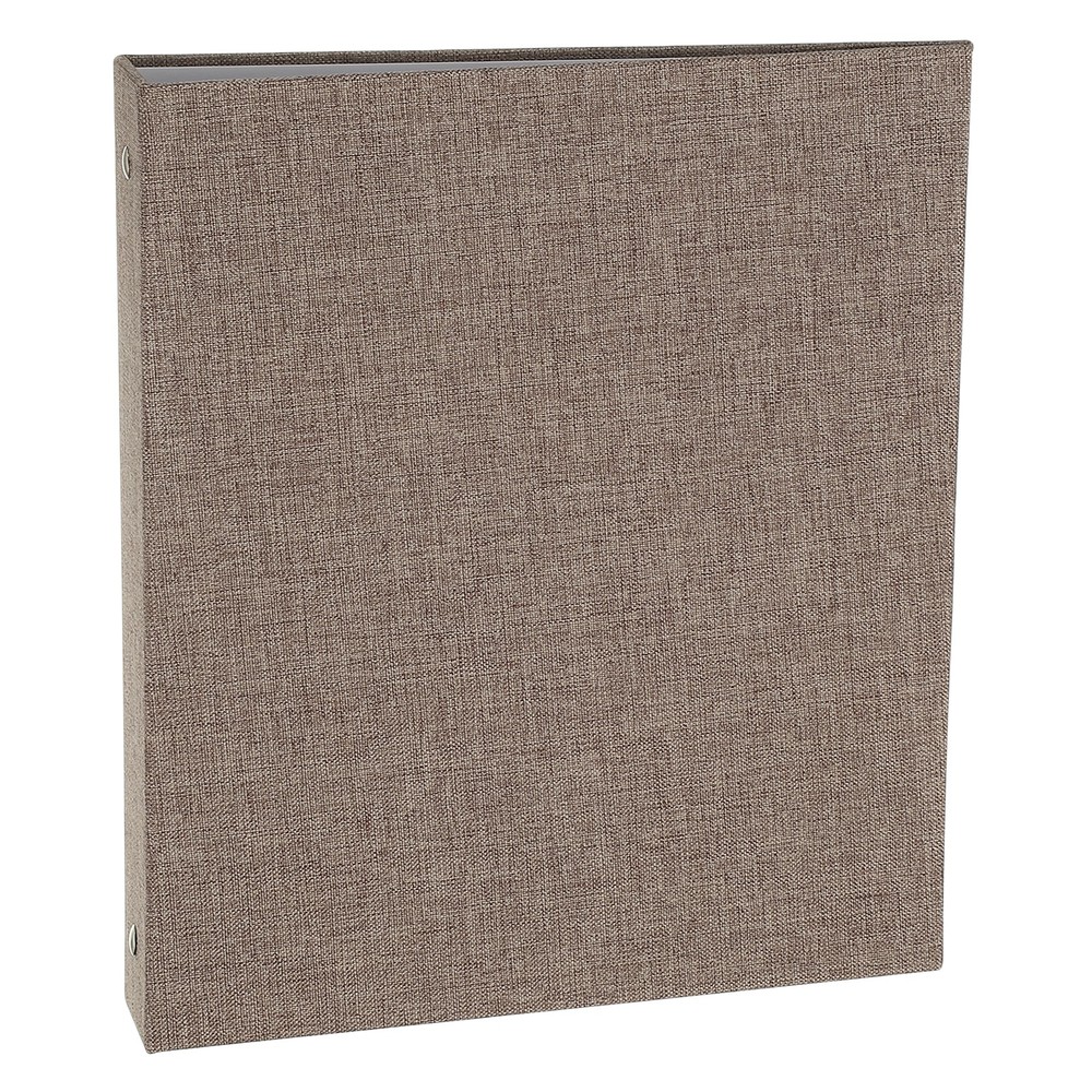 3 Ring Binder, A5 Size Flexible Round Binder, Dark Gray