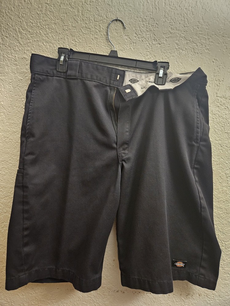 Dickies Black Work Shorts Size 38