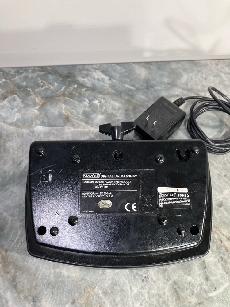 Simmons SDHB2 Drum Module W/ Power Supply TESTED