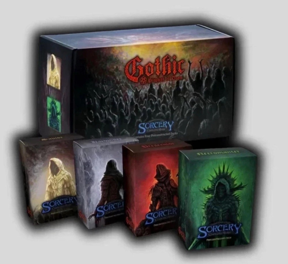 Sorcery Contested Realm TCG - Gothic Preconstructed Deck Box - New Sealed