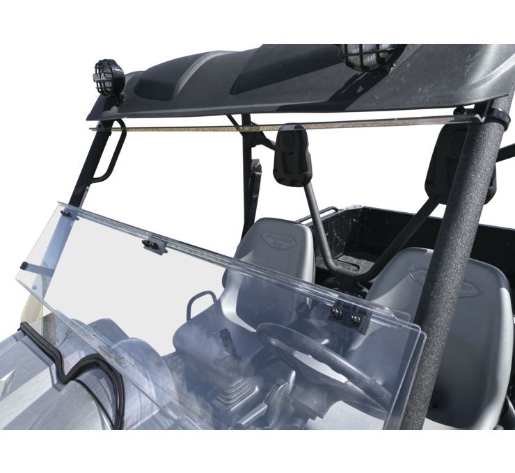 QB Windbreak Half Folding Windshield for Can Am Commander 1000 4x4 11-20