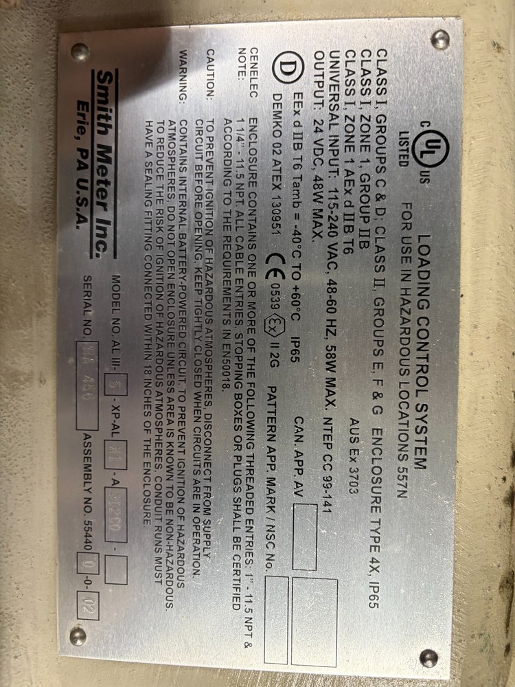 Smith Meter Accuload 3 Net