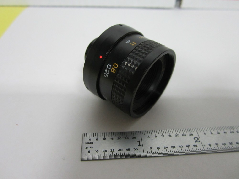 MICROSCOPE PART TV LENS FOR VIDEO CAMERA OPTICS BIN#D2-P-36