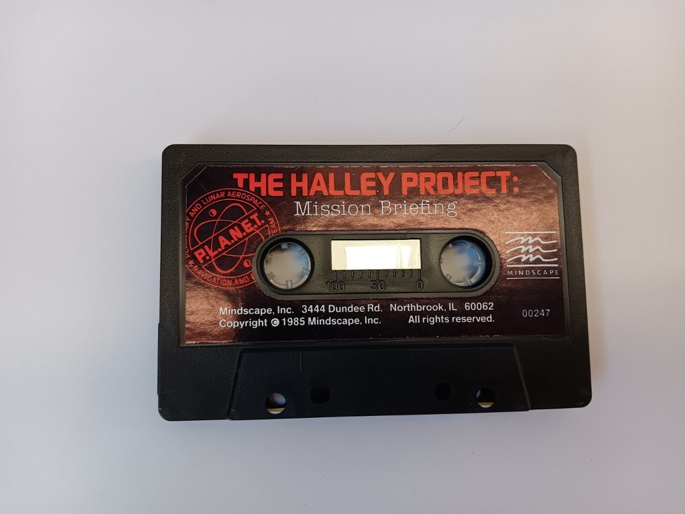 Commodore 64 The Halley Project Mission In Solar System Software Tested/Works
