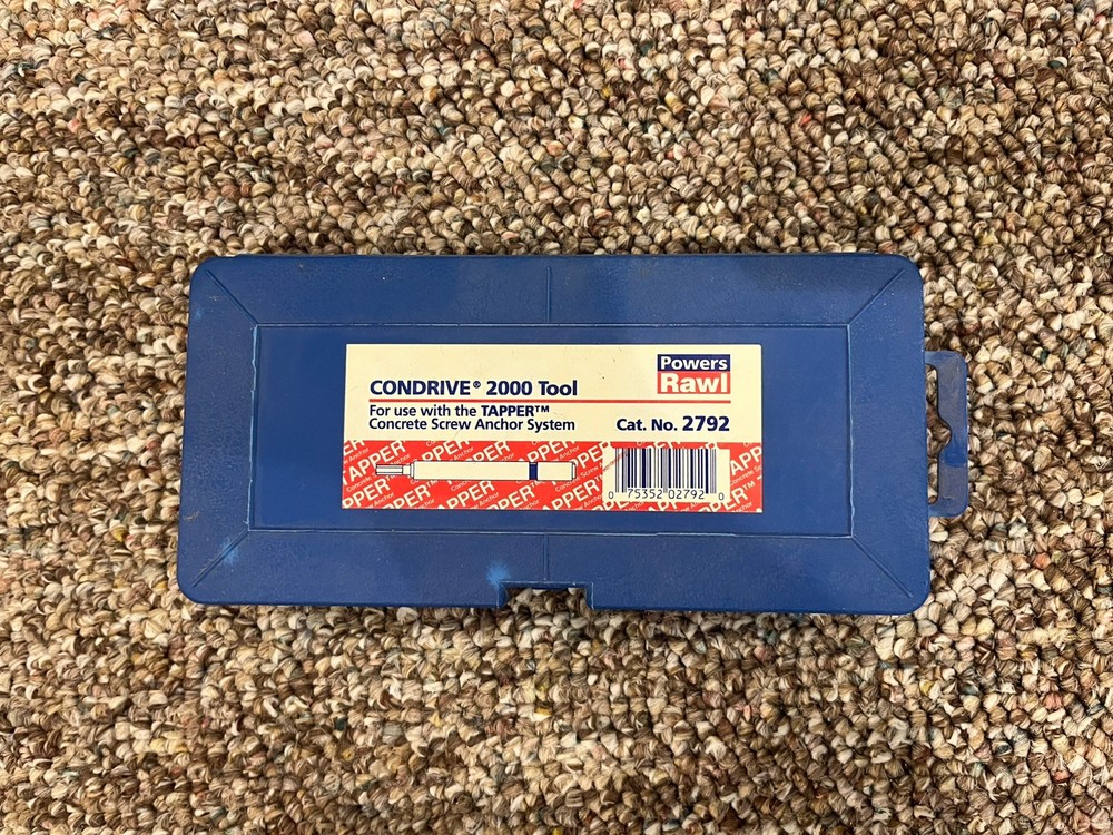 Tapcon Condrive Tool Model 1000 & 2000