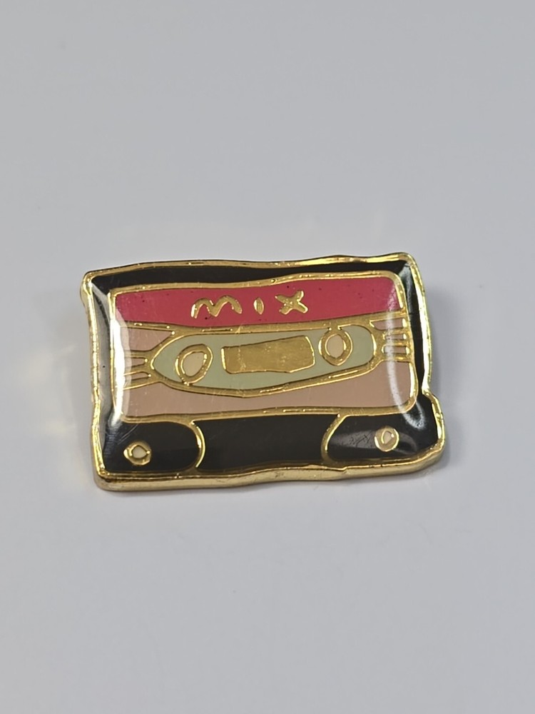 Mix Tape Lapel Pin