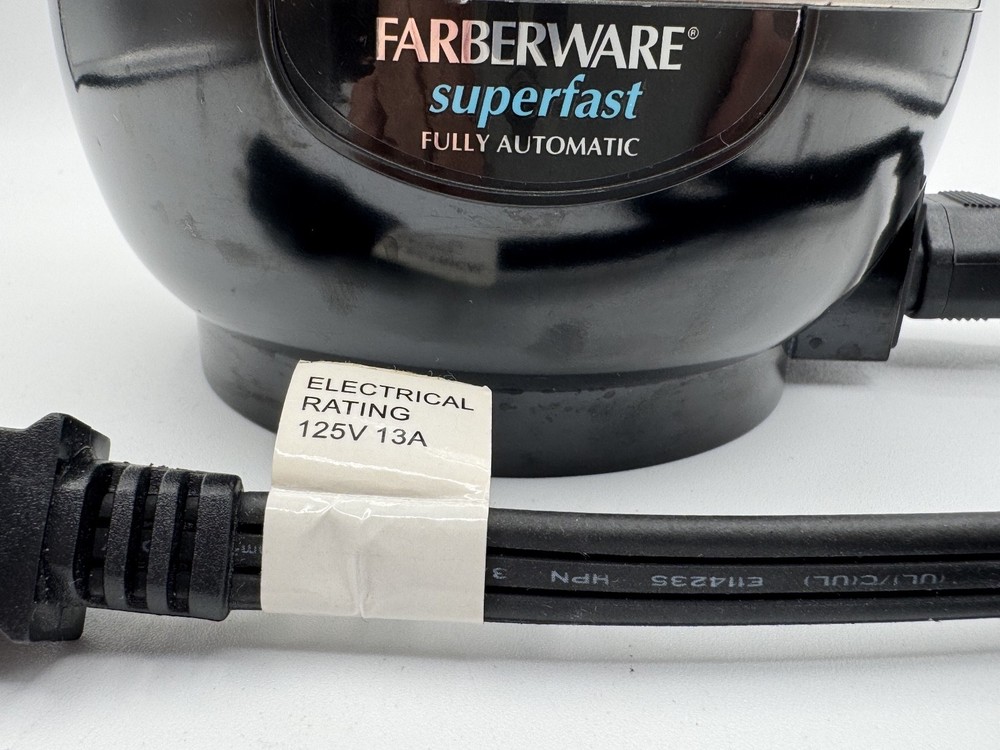 Farberware Superfast 8 Cup Electric Coffee Percolator Model Fully Automatic Test