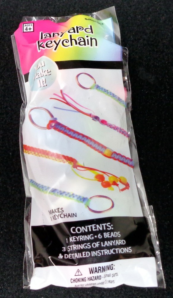1+ Lbs. Plastic String + Accessories Lanyards Making Kit