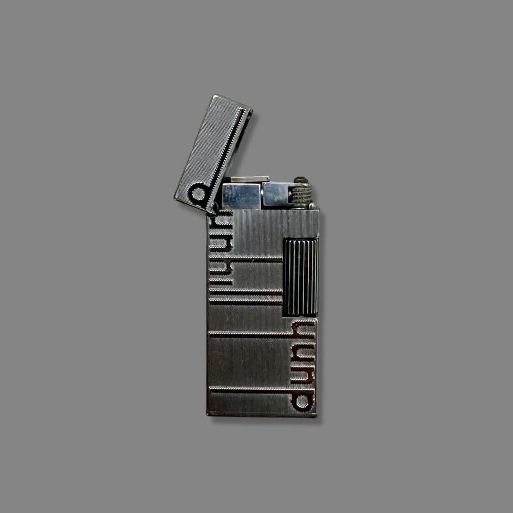 Dunhill Rollagas lighter Silver short RL8300 without box